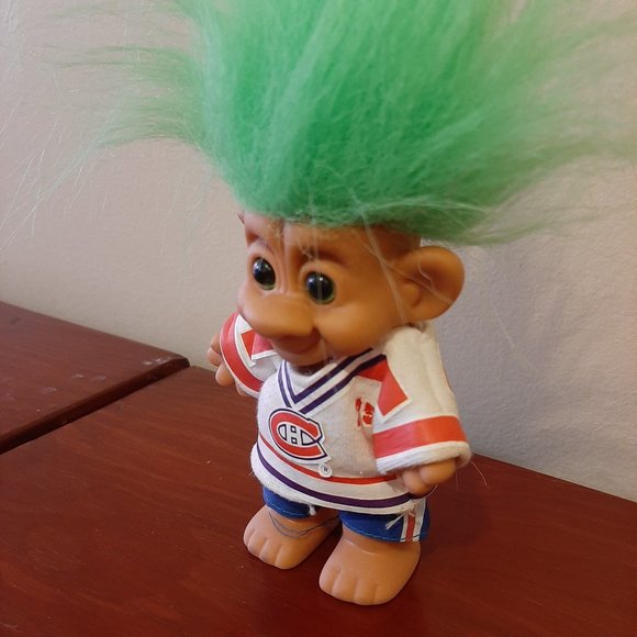 Vintage Montreal Canadiens Troll doll #25 - Picture 2 of 3